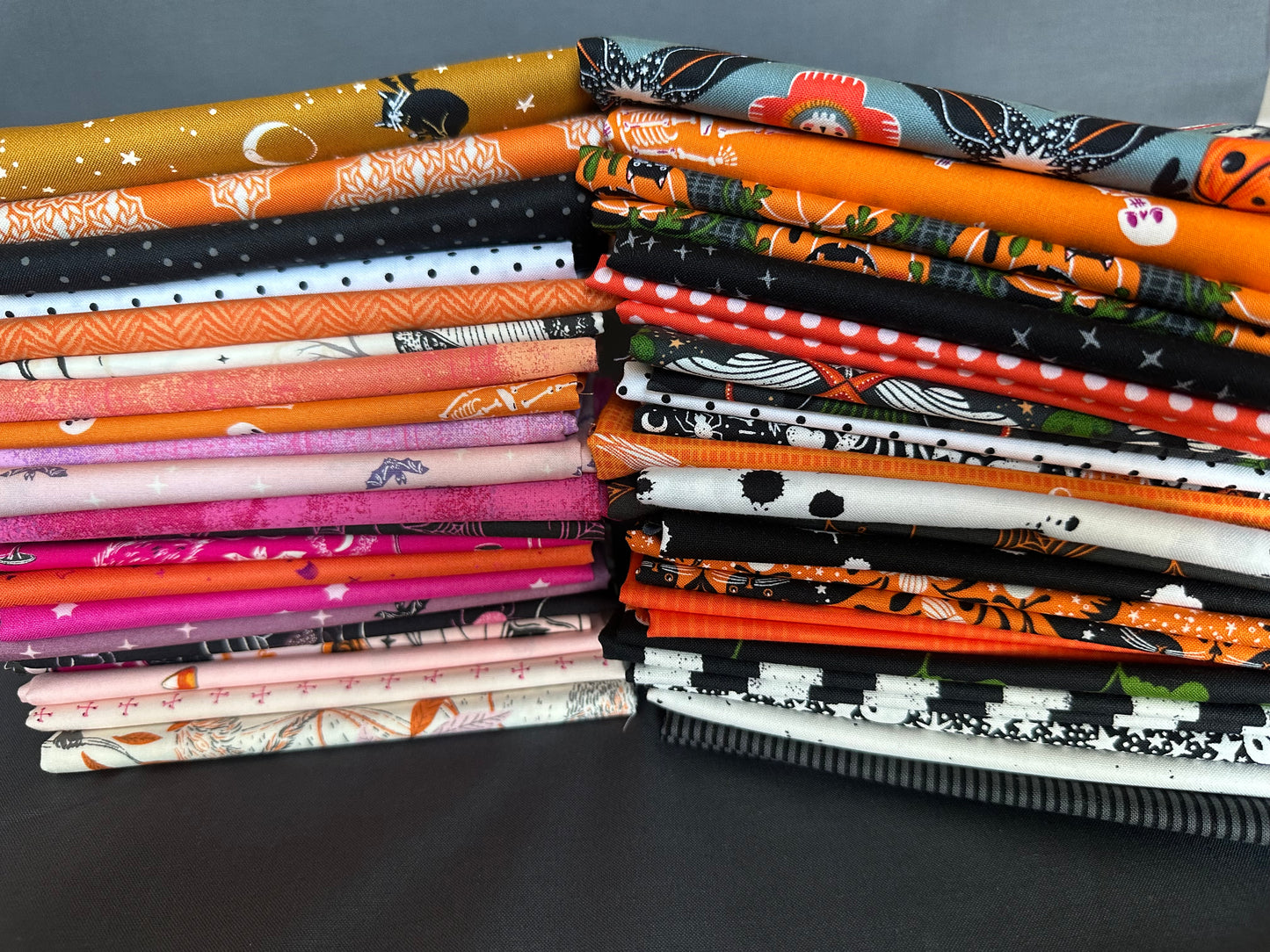 Haunted Hexie Starter Kit - FABRIC ONLY
