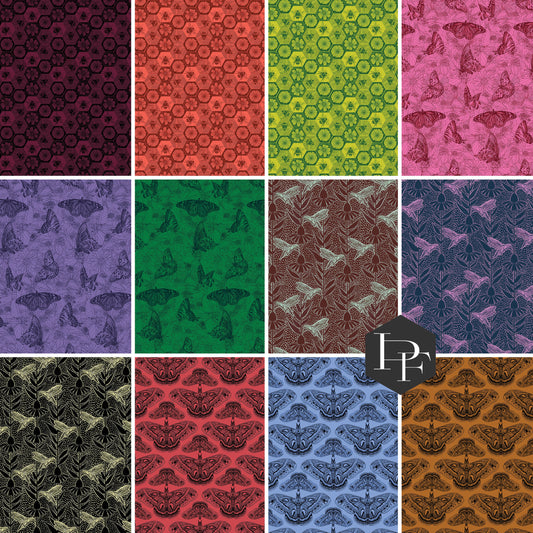 Indelible Ink Half Yard Bundle by Anna Maria Textiles - 12 pieces (Preorder)