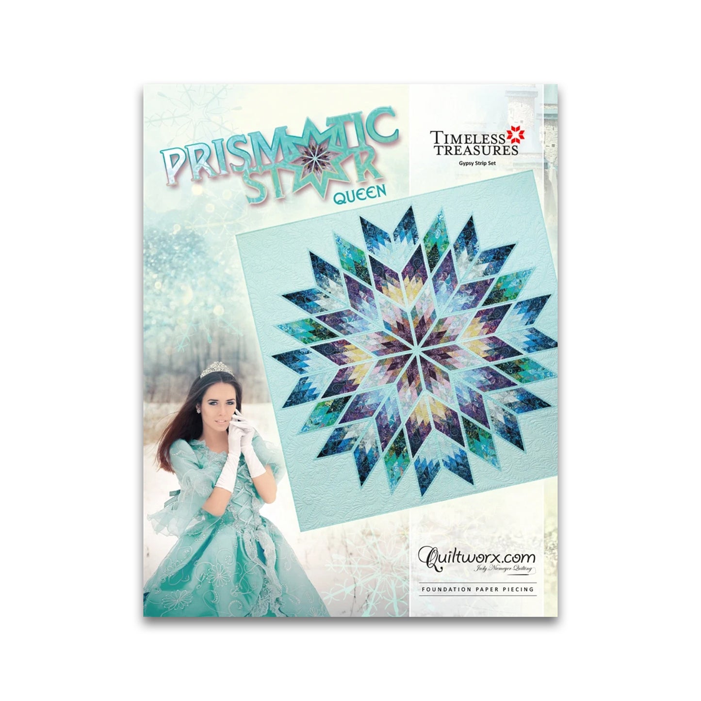 Prismatic Star Quilt Pattern - Quiltworx - JNQ00252P1 (Preorder)
