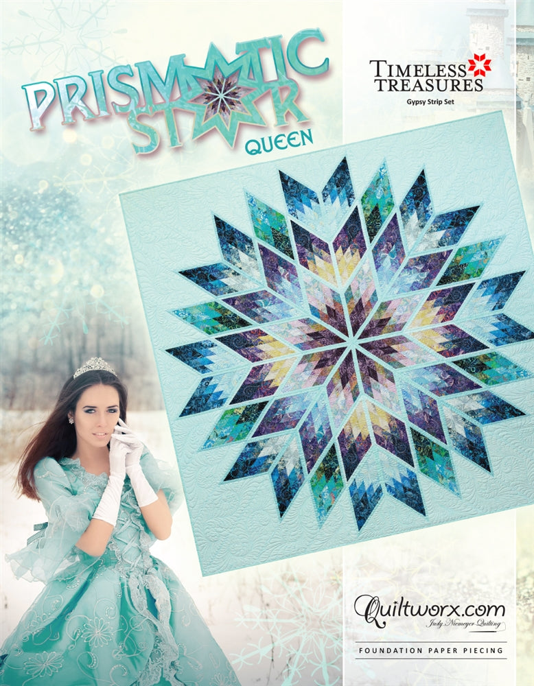 Prismatic Star Quilt Pattern - Quiltworx - JNQ00252P1 (Preorder)