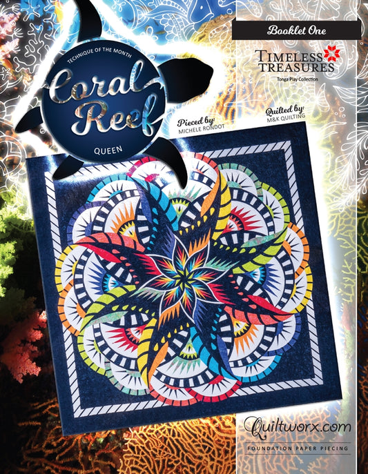 Coral Reef Pattern - Quiltworx - JNQ00274P2
