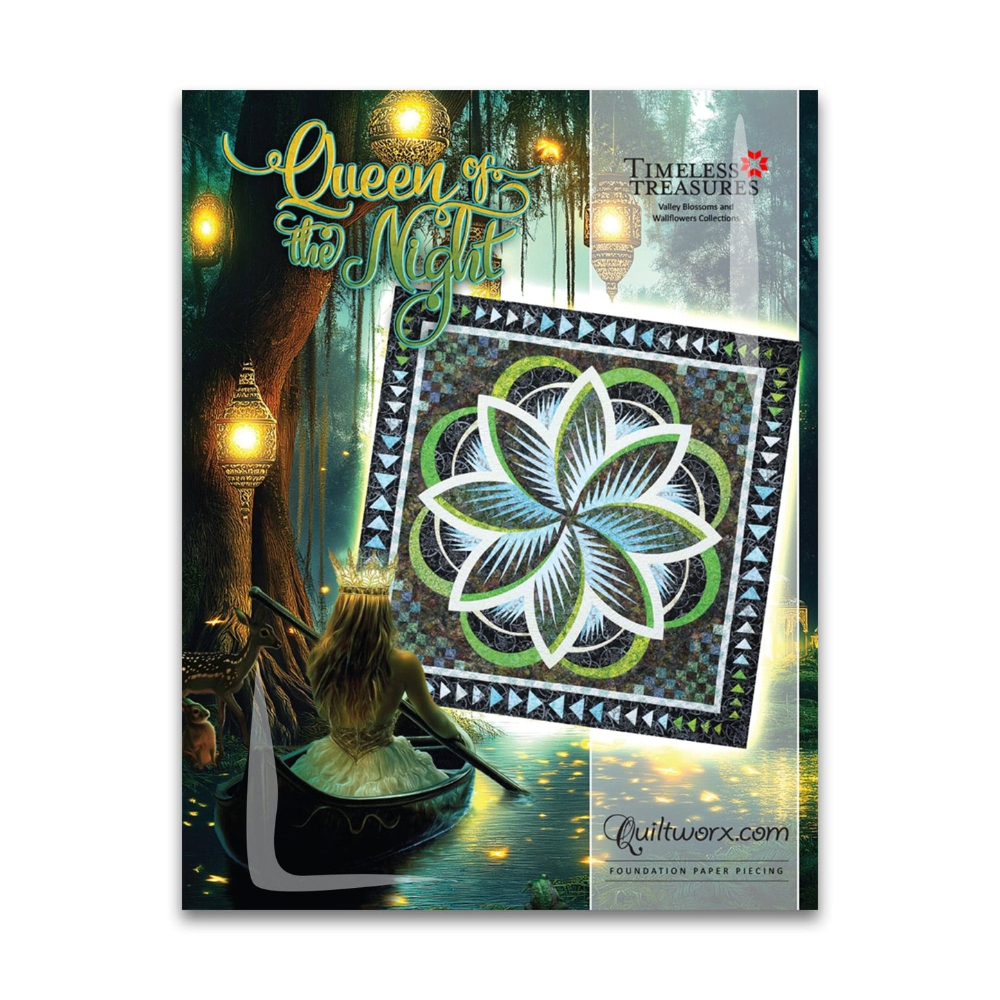 Queen of the Night Pattern - Quiltworx - JNQ00288P1 - Printed Pattern