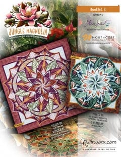 Jungle Magnolia Queen Pattern - Quiltworx - JNQ00289P2 - Printed Pattern