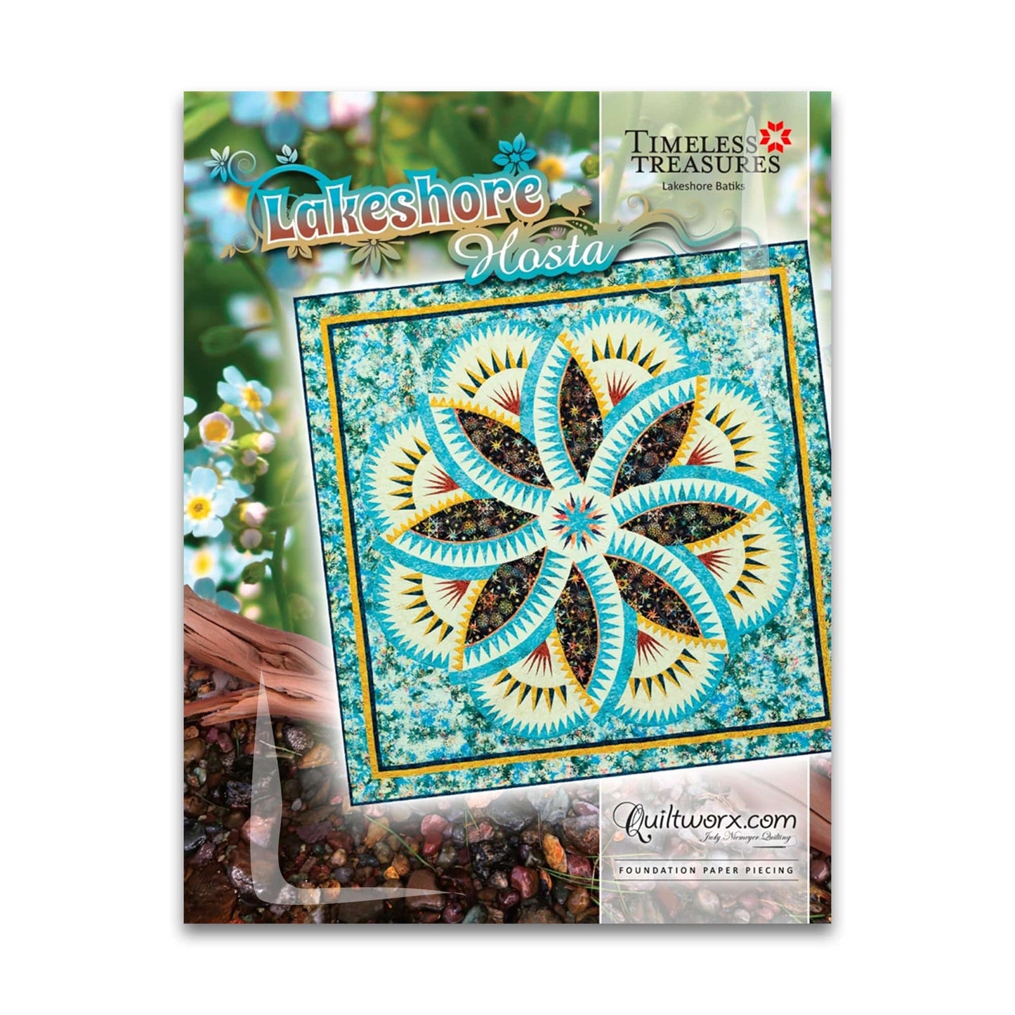 Lakeshore Hosta Pattern - Quiltworx - JNQ134P2 - Printed Pattern