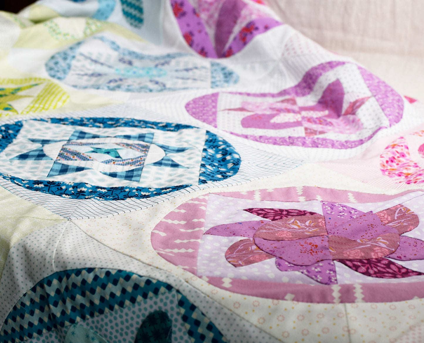 Jar of Lollies Block of the Month, by Jen Kingwell