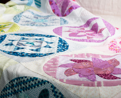Jar of Lollies Block of the Month, by Jen Kingwell