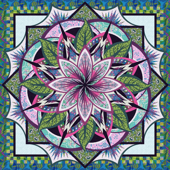 The Jungle Magnolia Quilt Kit
