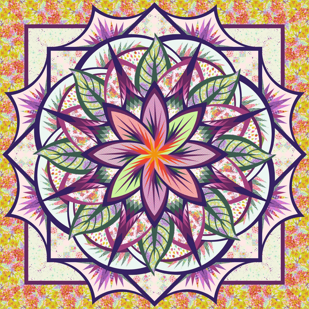 The Jungle Magnolia Quilt Kit