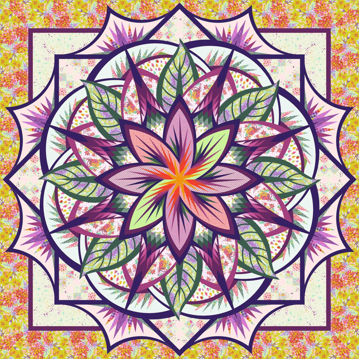 The Jungle Magnolia Quilt Kit