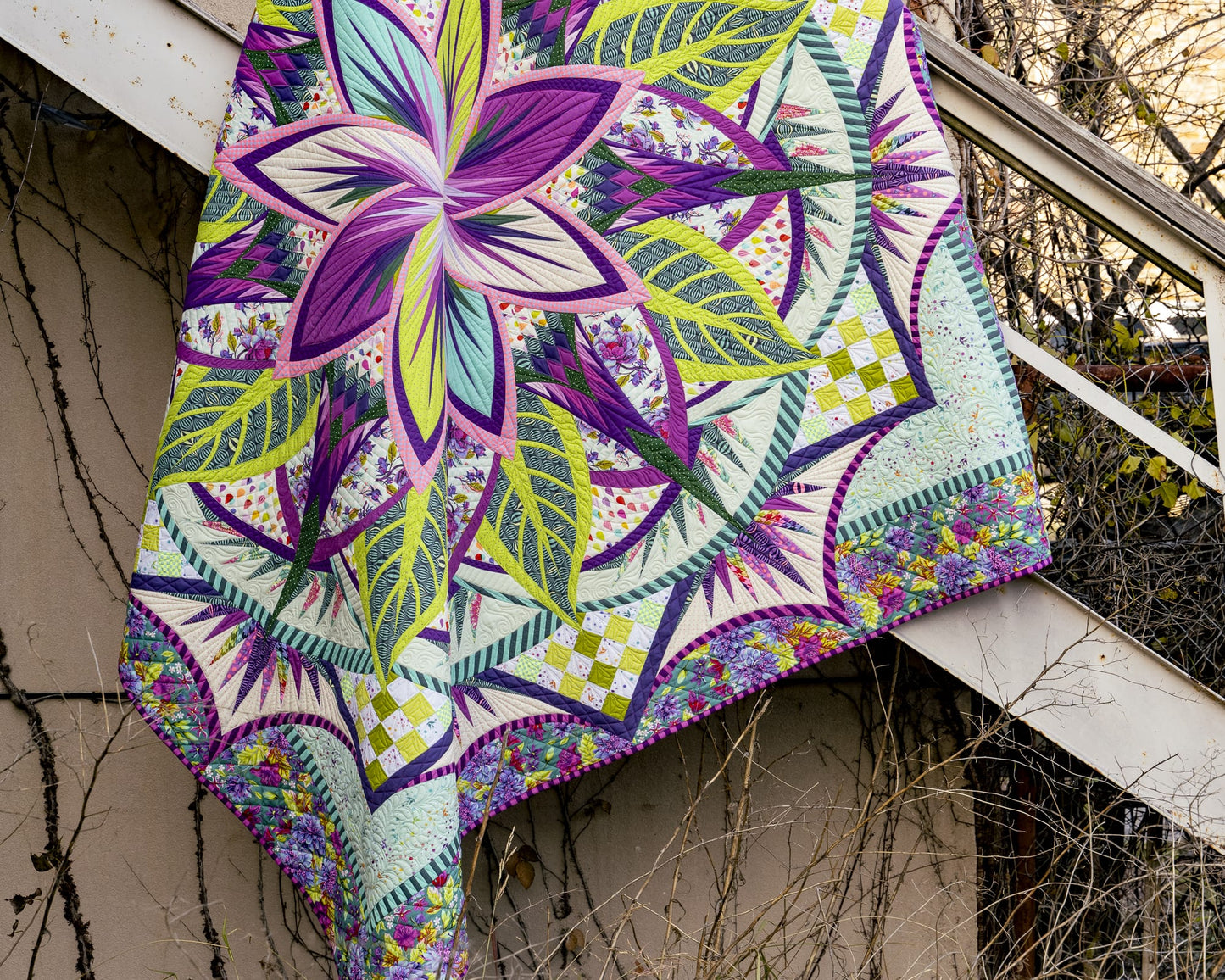 The Jungle Magnolia Quilt Kit