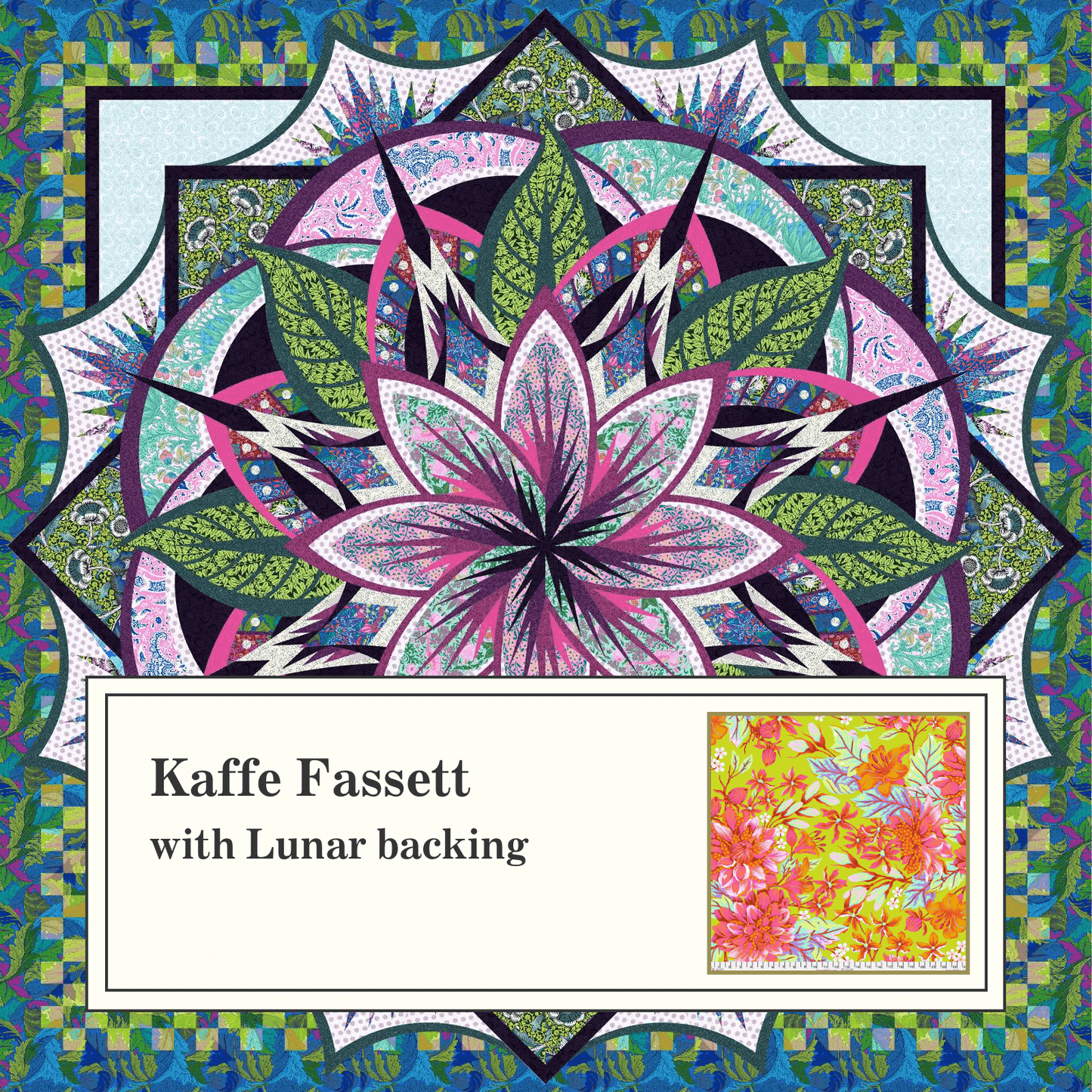 The Jungle Magnolia Quilt Kit