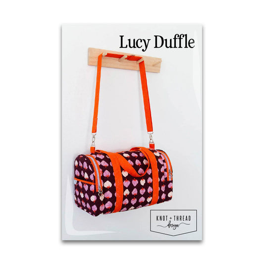 The Lucy Duffle - Knot and Thread Designs - KAT 123 - Printed Pattern