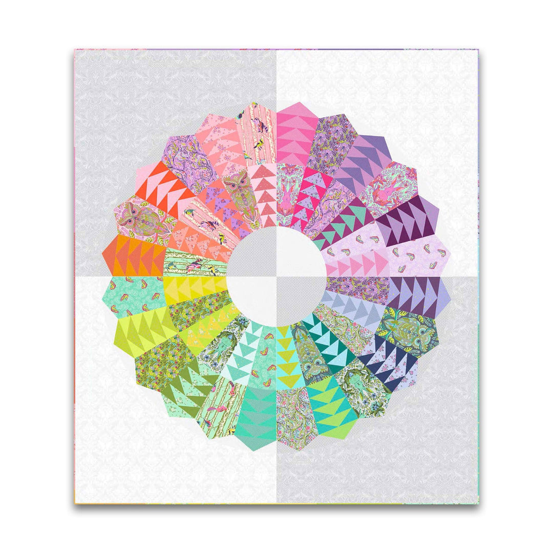 PREORDER Moonlit Menagerie Quilt Kit Featuring Full Moon Forest II