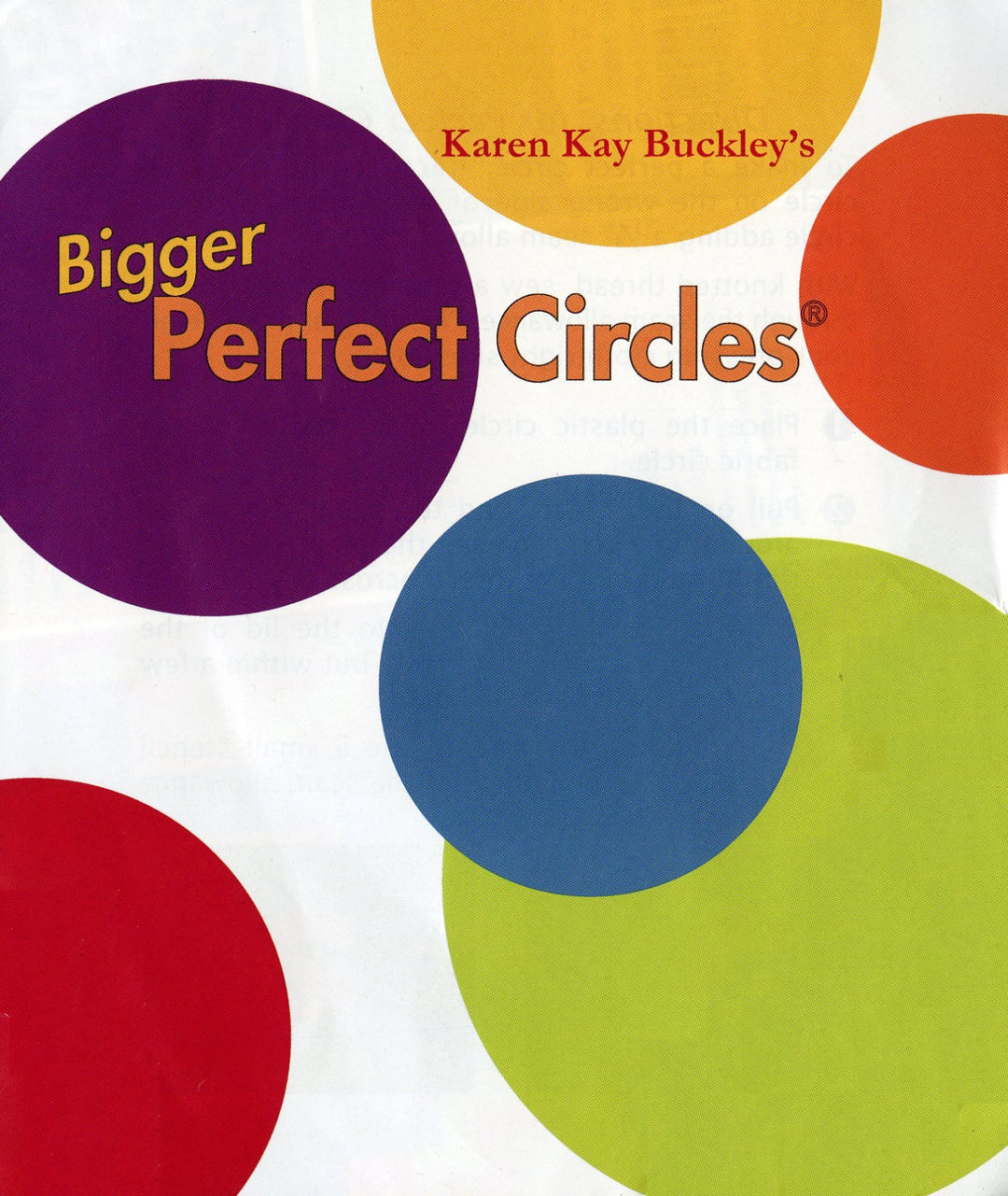 Karen Kay Buckley - Bigger Perfect Circles - KKB95088