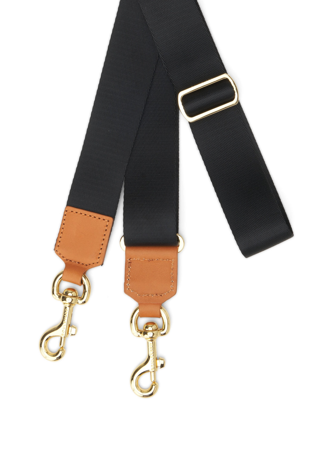 Kris - Black Strap with Leather Accents