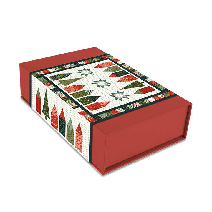 Winter Village Runner Quilt Kit - Christmas is in Town Collection by Sandy Gervais