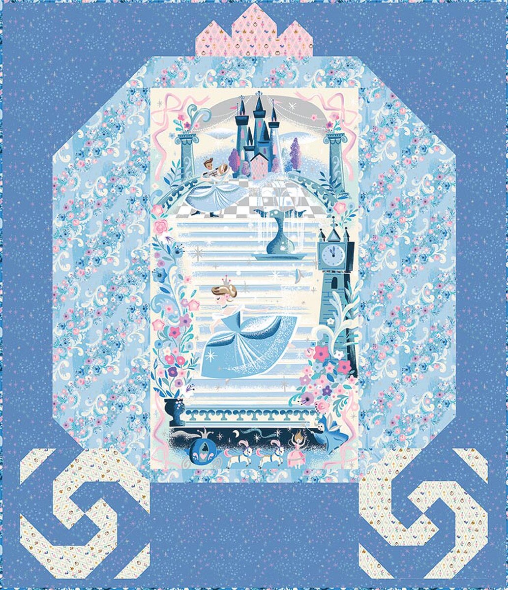 Cinderella's Carriage Panel Quilt Kit (Preorder)