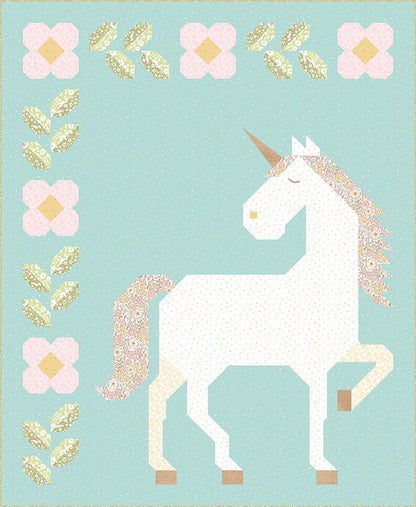 Unicorn Garden Quilt Kit (Preorder)