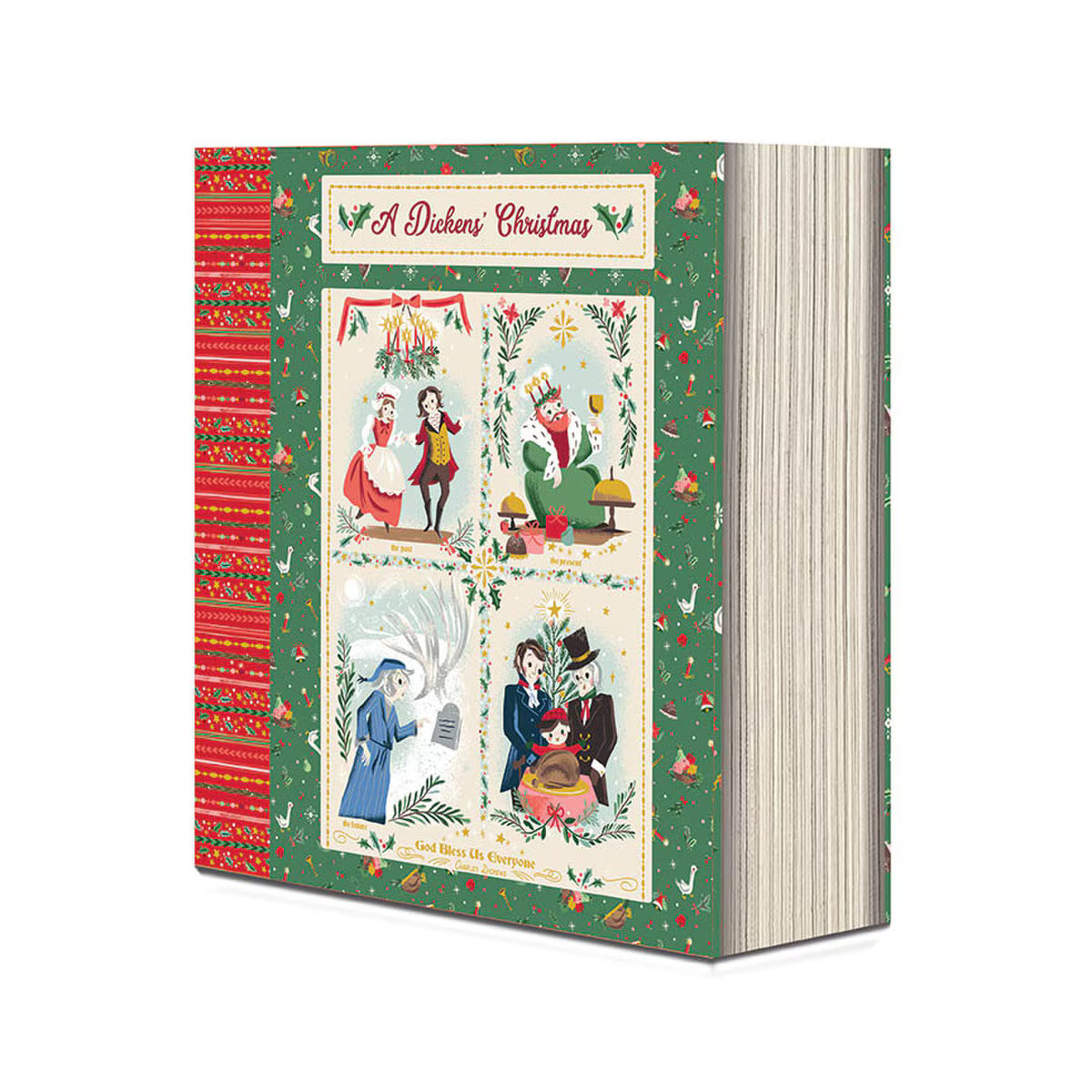 Carol - A Dicken's Christmas Panel Quilt Kit - Jill Howarth - KT-19050 (Preorder)