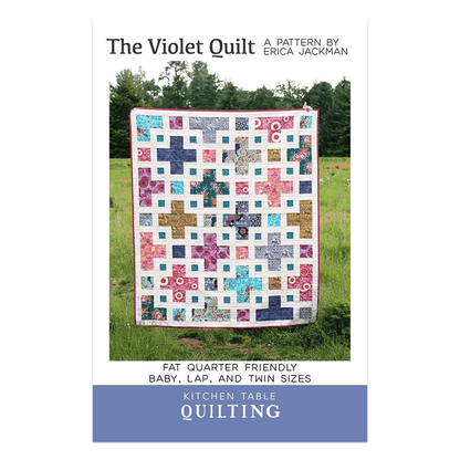 The Violet Quilt Pattern - Kitchen Table Quilting - KTQ 126 - Printed Pattern (Preorder)
