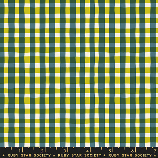 Tablecloth in Galaxy quilting fabric, part of the Egg and Friends fabric collection by Kimberly Kight for Ruby Star Society. (SKU: RS3096 15)