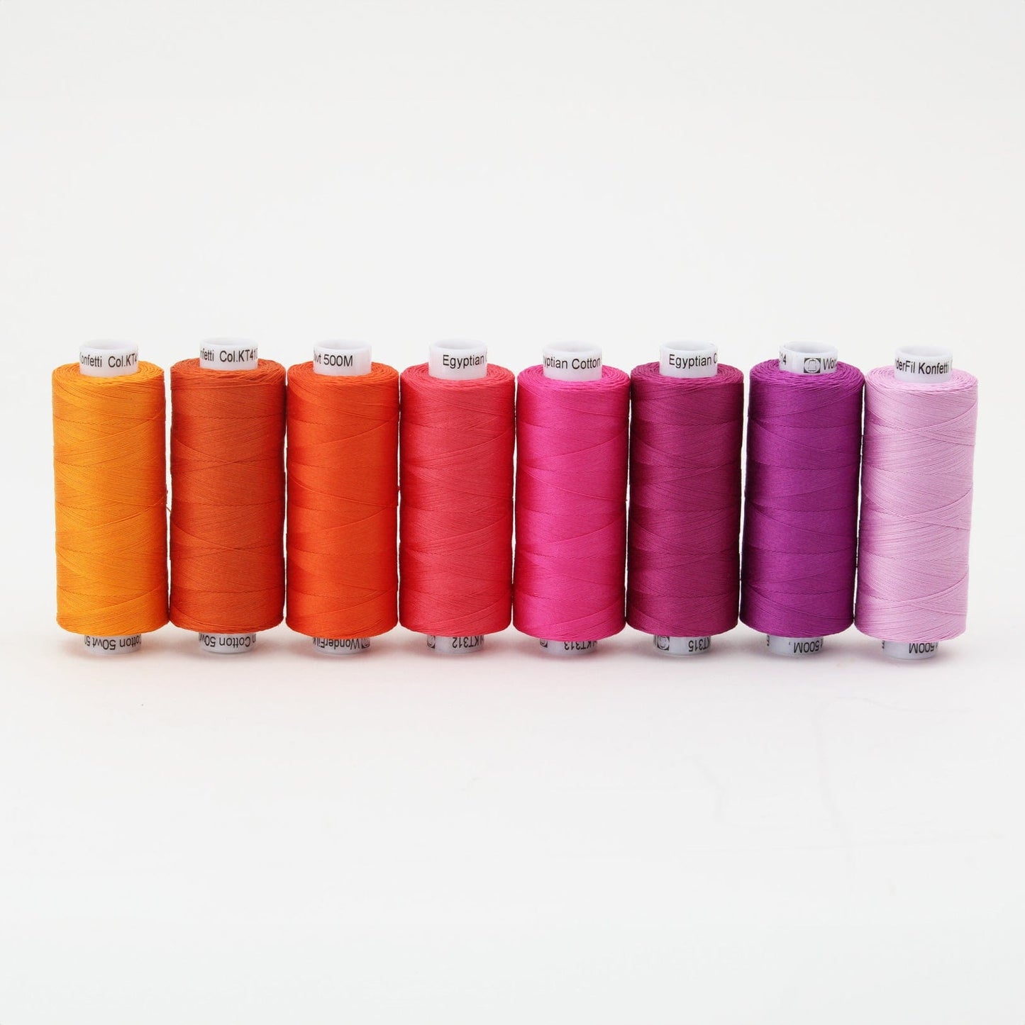 Wonderfil - Konfetti 8 Spool Set - Peony Blooms