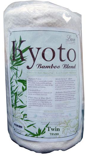 Kyoto Bamboo Blend Batting - Twin 72" x 90"