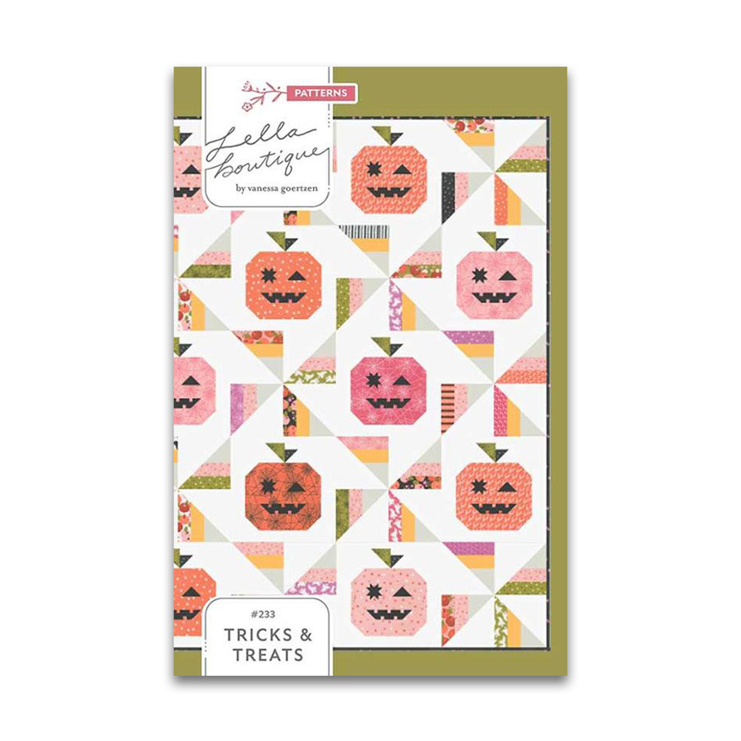 Tricks & Treats - Quilt Pattern - Lella Boutique - LB 233 - Paper Pattern