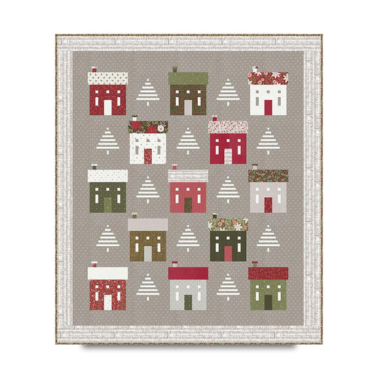 Holiday House Quilt Pattern - Lella Boutique - LB 241 - Printed Pattern