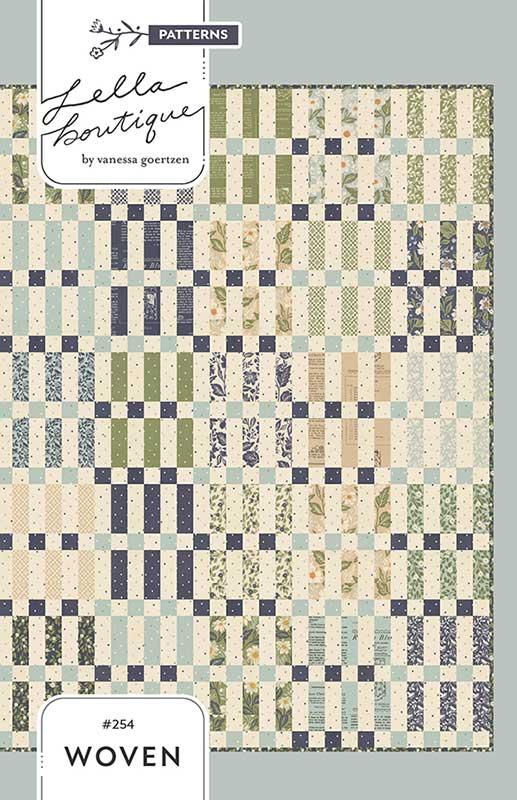Woven Quilt Pattern - Lella Boutique - LB 254 - Printed Pattern