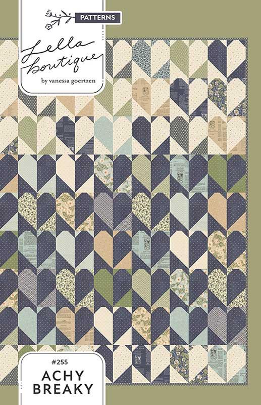 Achy Breaky Quilt Pattern - Lella Boutique - LB 255 - Printed Pattern