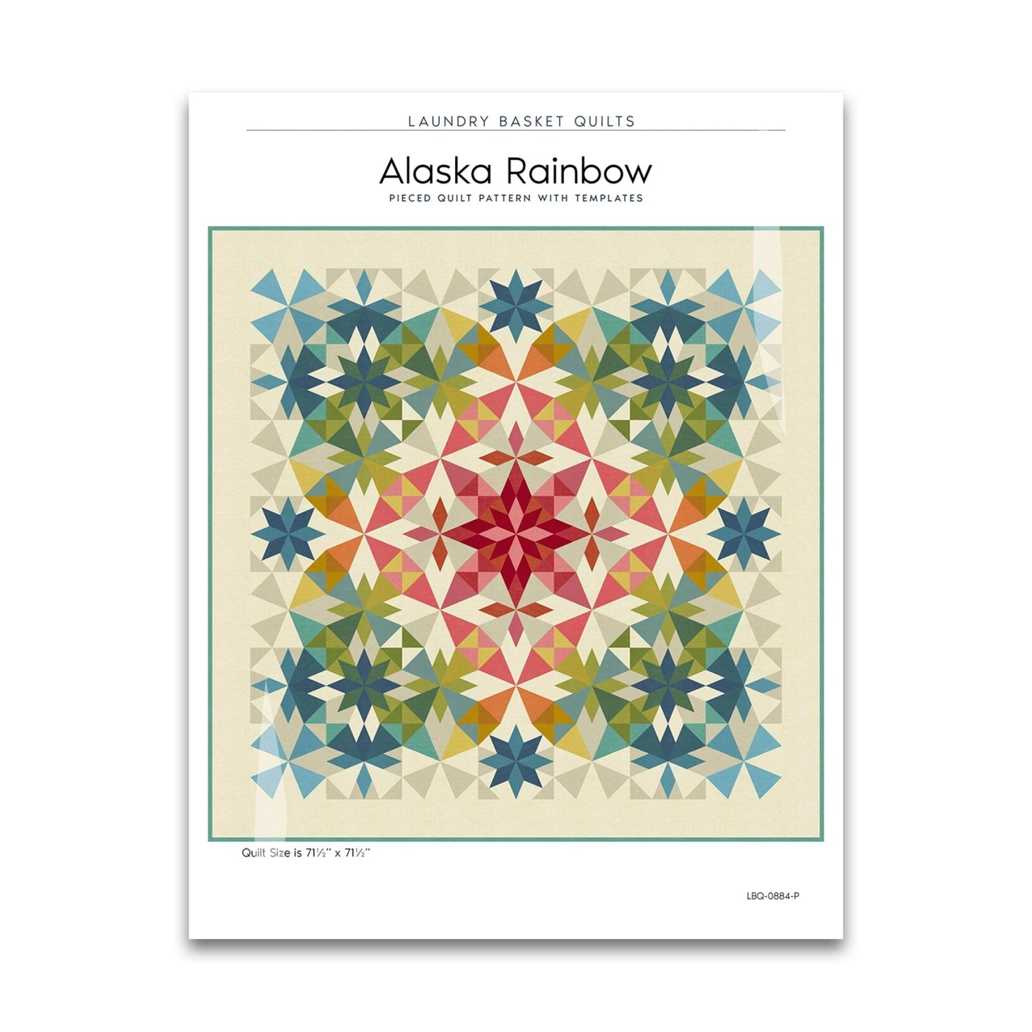 Alaska Rainbow - Paper Pattern - Laundry Basket Quilts - LBQ-0884-P