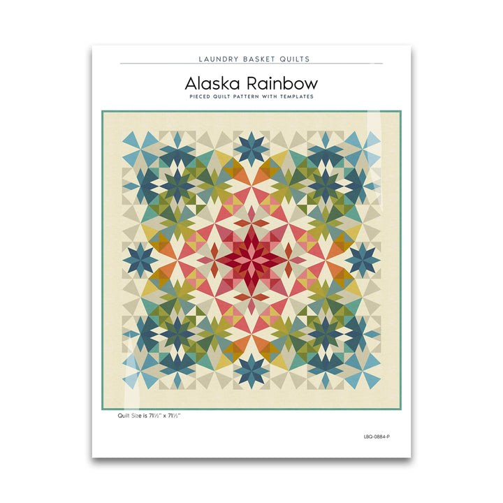 Alaska Rainbow - Paper Pattern - Laundry Basket Quilts - LBQ-0884-P