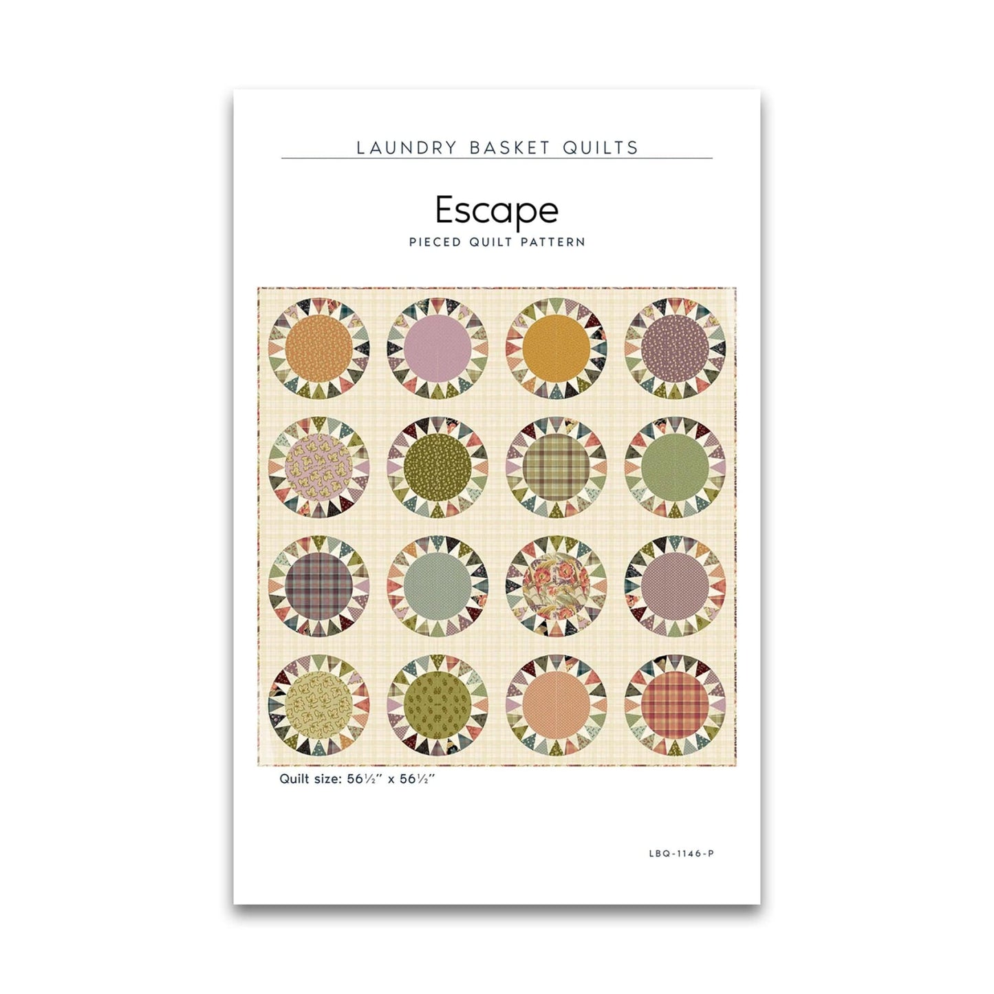 Escape - Paper Pattern - Laundry Basket Quilts - LBQ-1146-P