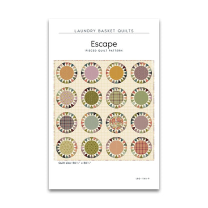 Escape - Paper Pattern - Laundry Basket Quilts - LBQ-1146-P