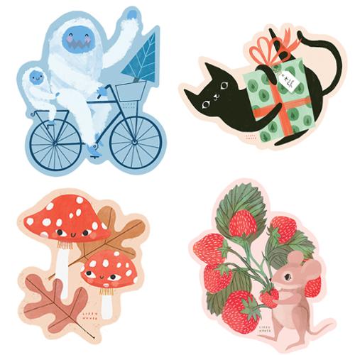 PREORDER - Lizzy House - Stickers - LHSTIASST