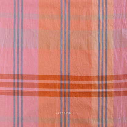 House Dress in Fairweather fabric, part of the Lumiére fabric collection. (SKU: LMR55-02-FAIRWEATHER)