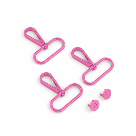 PREORDER - Sallie Tomato - Tula Clip-On Hardware Kit Tula Pink - LST307P