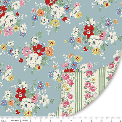 Double Lush Velvet Cath Kidston Signature Collection - Double Lush Velvet by Riley Blake - Half Yard (Preorder)