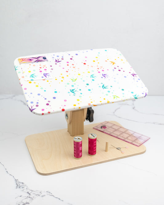 The Lap App™ - Tula Pink Fairy Dust with Ribbon (Pink Door Exclusive)