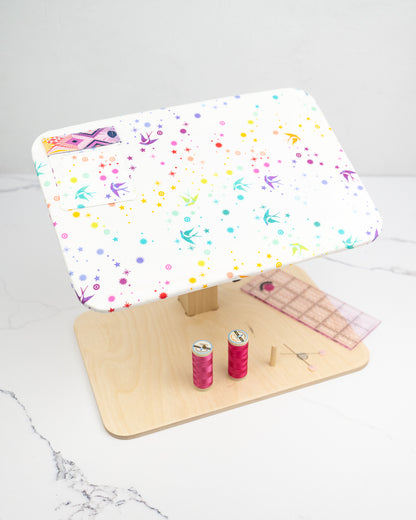 The Lap App™ - Tula Pink Fairy Dust with Ribbon (Pink Door Exclusive)