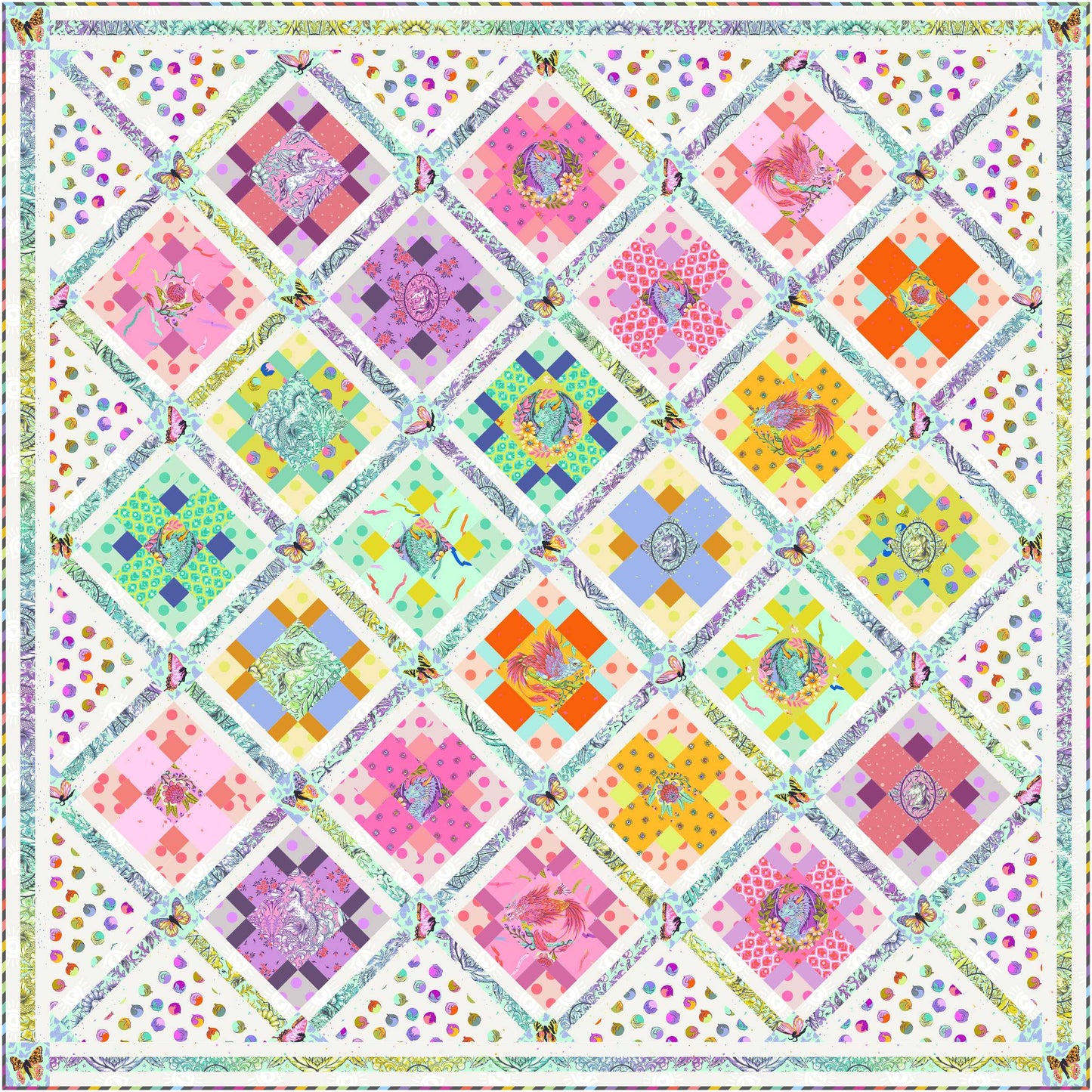 Legendary Quilt Kit - Legendary by Tula Pink (Preorder)