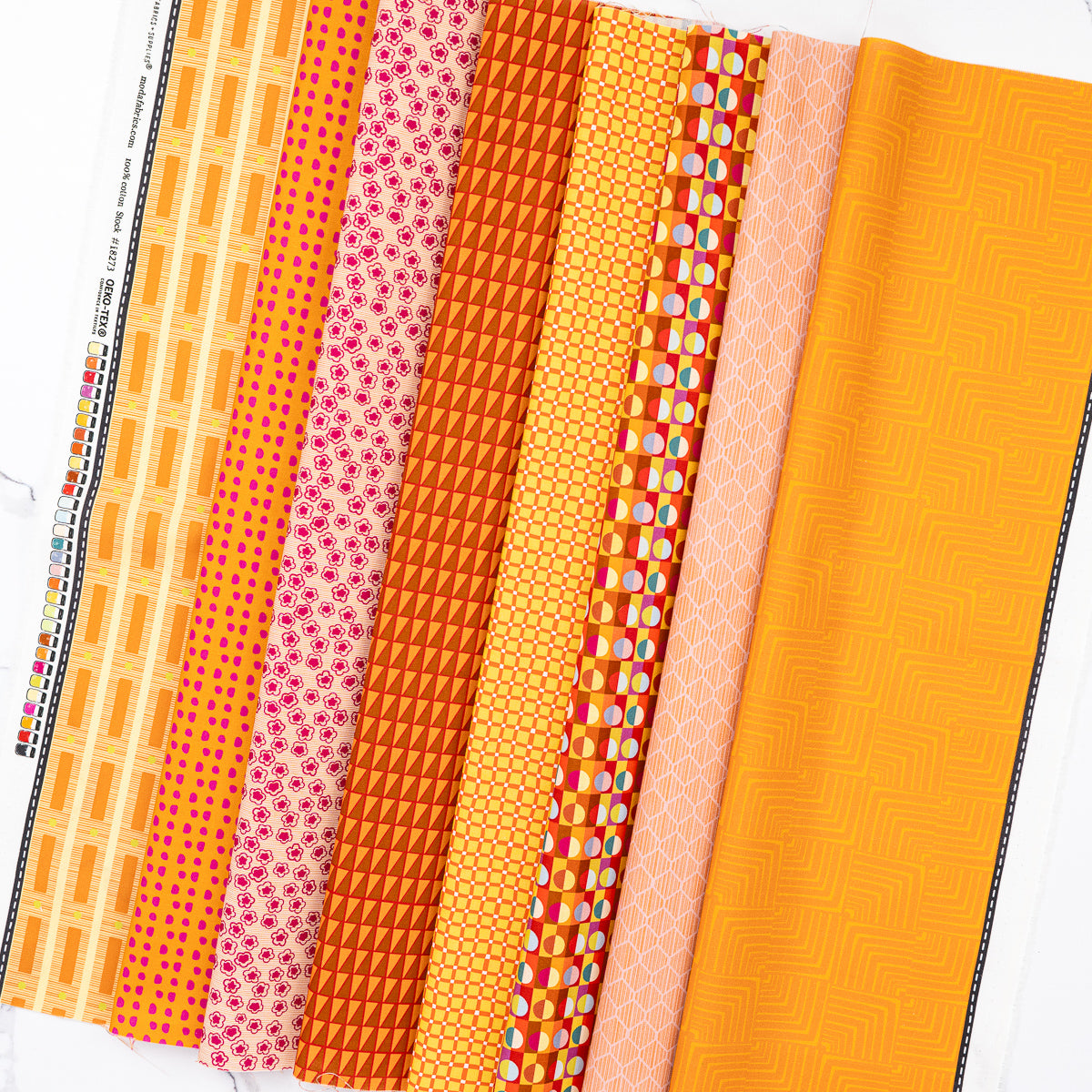 Lollie Jar Orange - by Jen Kingwell for Moda (Preorder)