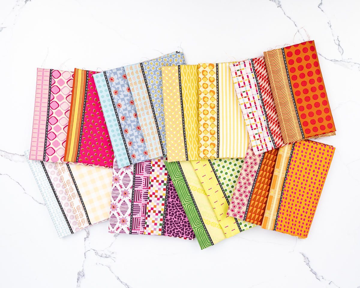 Lollie Jar Half Yard Bundle by Jen Kingwell for Moda (Preorder)