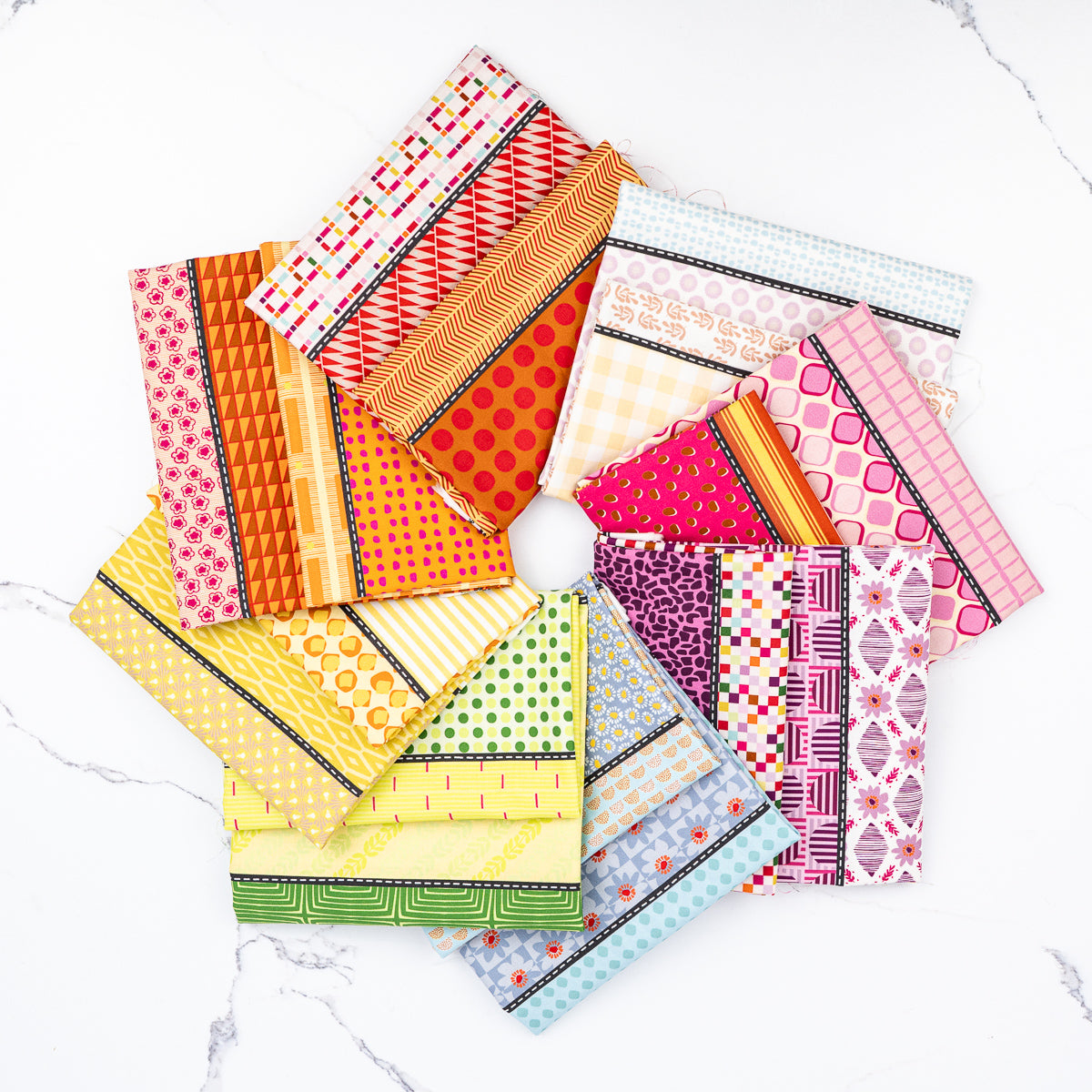 Lollie Jar Half Yard Bundle by Jen Kingwell for Moda (Preorder)