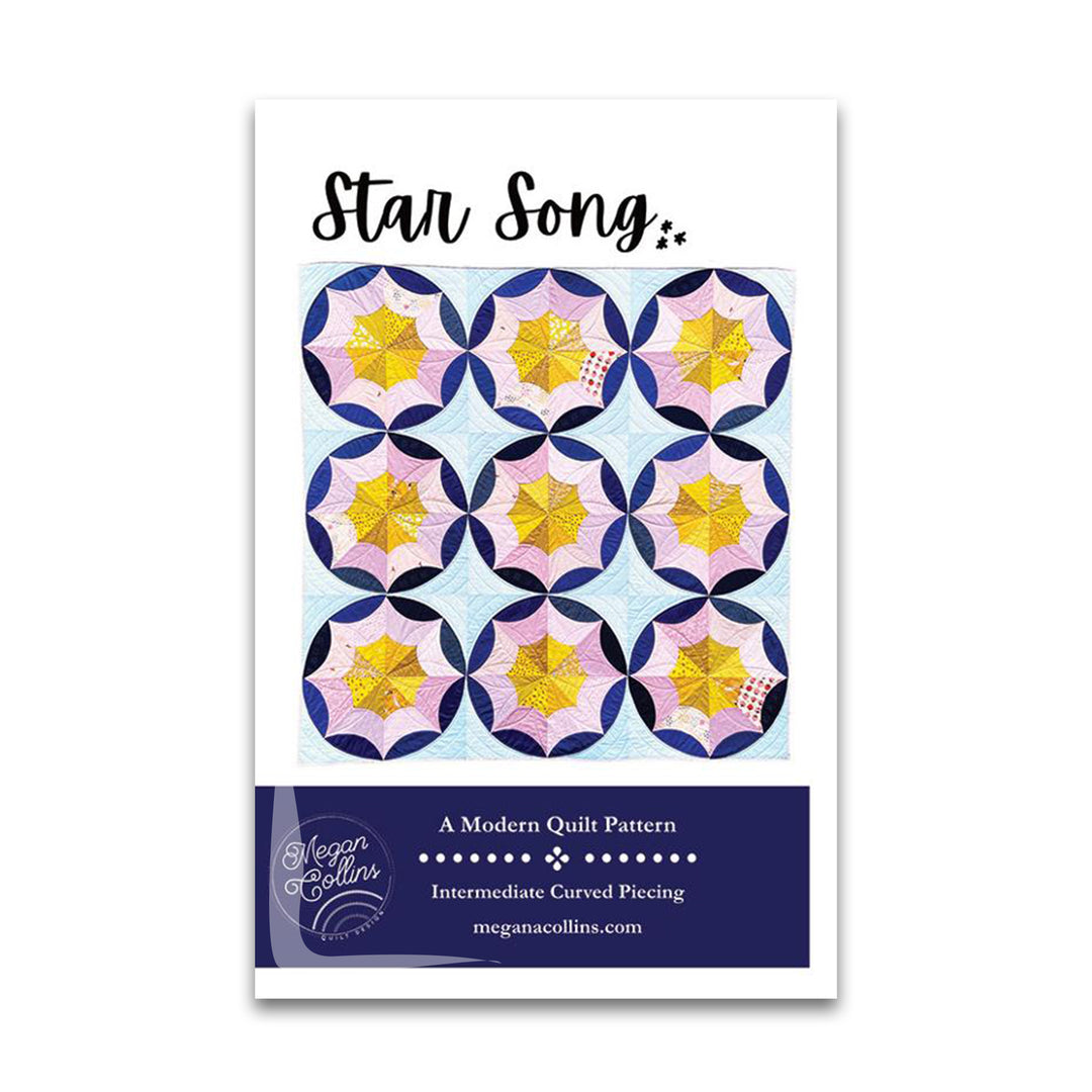 PREORDER - Star Song - Megan Collins - Paper Pattern - Quilt Pattern - MCQ 007