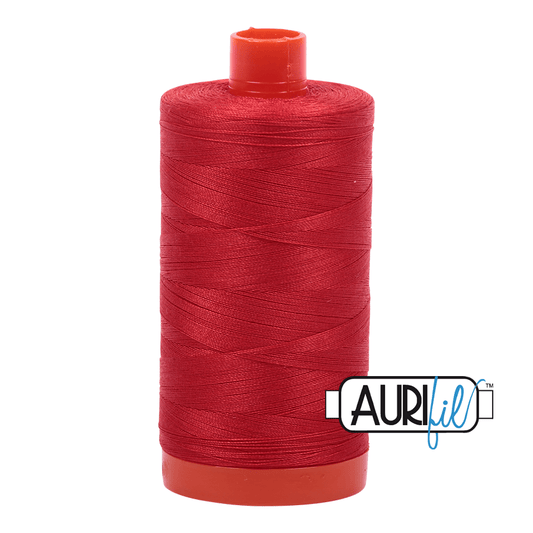 Aurifil Cotton Mako Thread - 50wt - 1300m Spool - Paprika - MK50SP2270