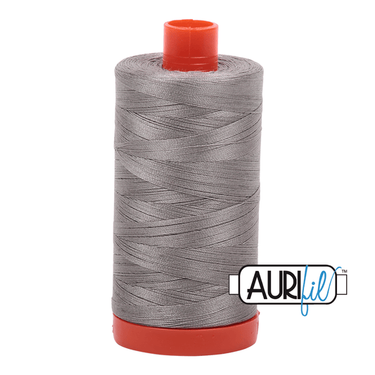Aurifil Cotton Mako Thread - 50wt - 1300m Spool - Earl Gray - MK50SP6732