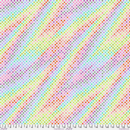 PREORDER - True Colors MINKY - Northern Lights in Mint - Tula Pink - MKTP007.MINT - Half Yard