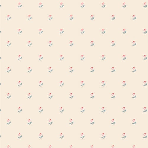 Petites Fleurs quilting fabric, part of the Mademoiselle fabric collection by Patty Basemi (SKU: MMS97903)